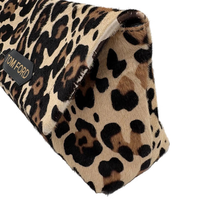 Tom Ford Cowhide Leopard Clutch