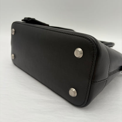 Balenciaga Calfskin Leather Ville Satchel Bag