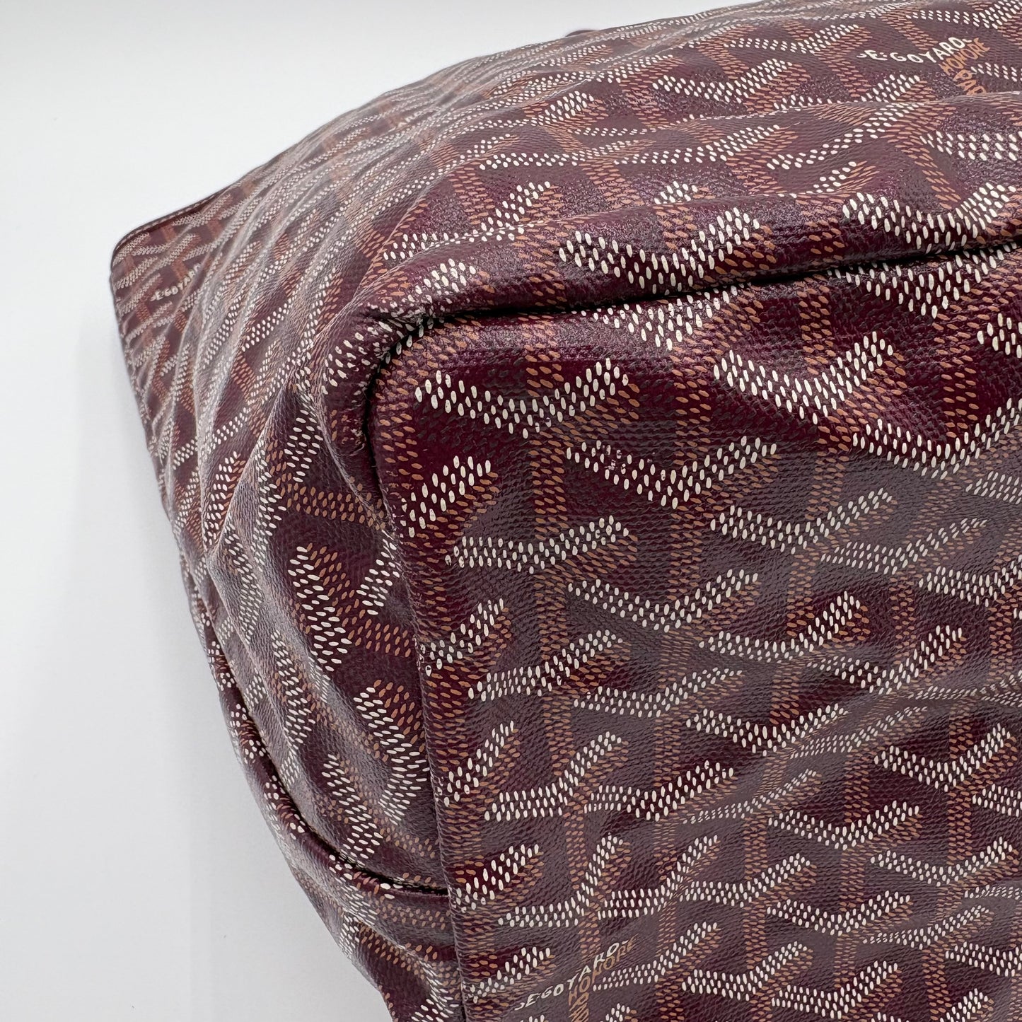 Goyard Saint Louis Tote GM Bordeaux w/pouch