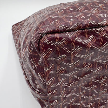Goyard Saint Louis Tote GM Bordeaux w/pouch