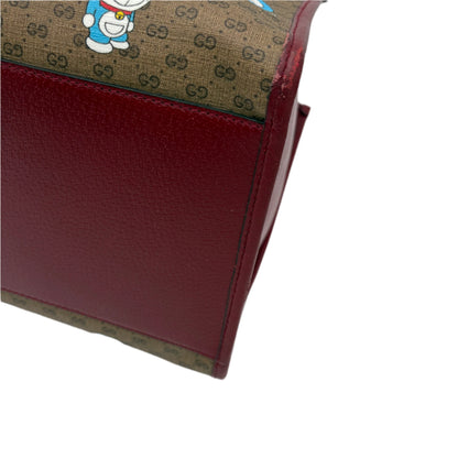 Gucci Doraemon mini Tote large GG-Monogram Red