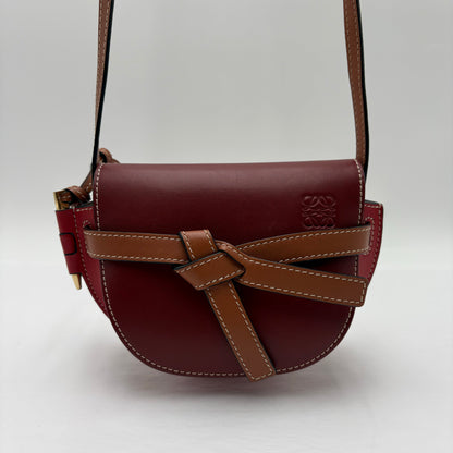 Loewe Mini Gate Tricolor Leather Bag