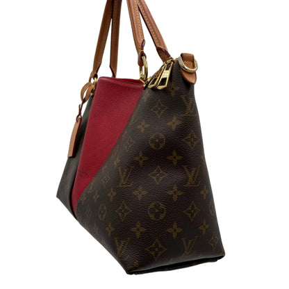 2020 Louis Vuitton V Tote Monogram/Leather 2 Way Tote