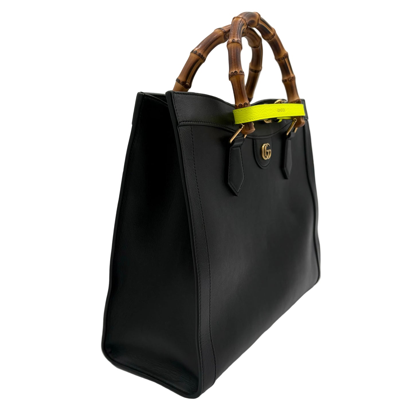 Gucci Diana Medium Black Tote Bag