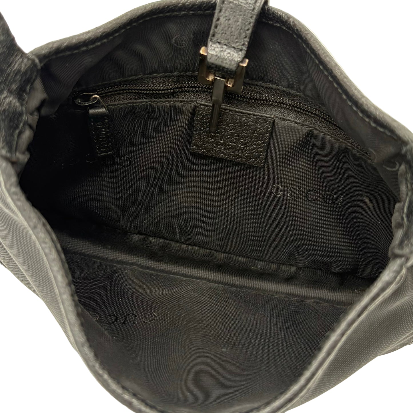 Gucci Mini Piston Lock Jackie Nylon/Leather