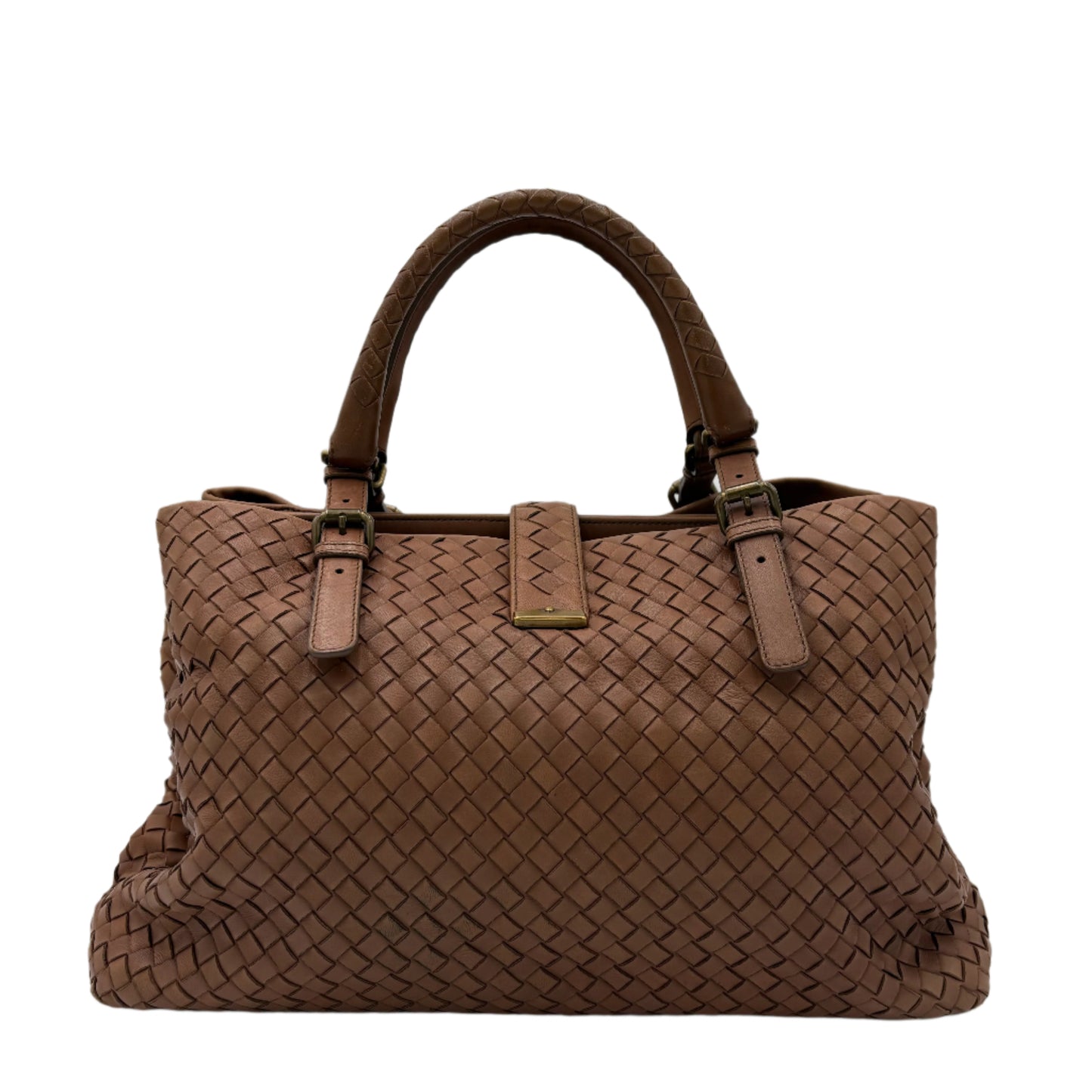 Bottega Veneta Roma Leather Tote