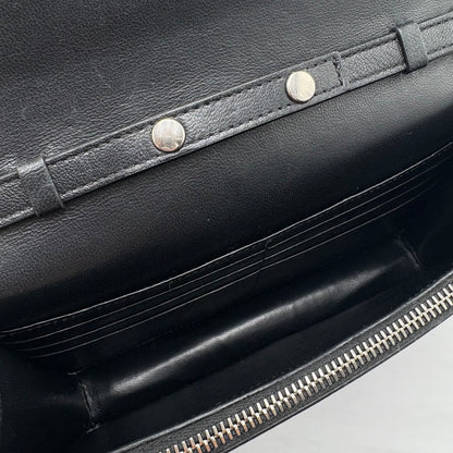 Balenciaga Ville Croc Embossed WOC