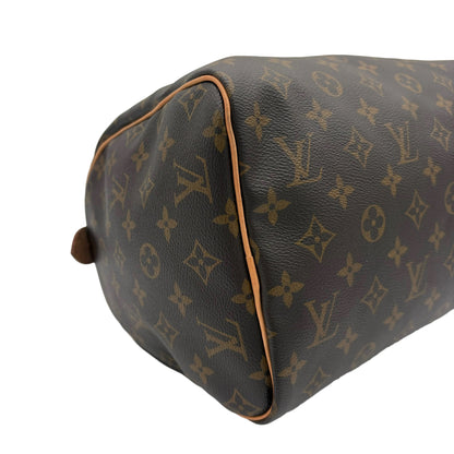 Near Mint Chipped Louis Vuitton Speedy Bag