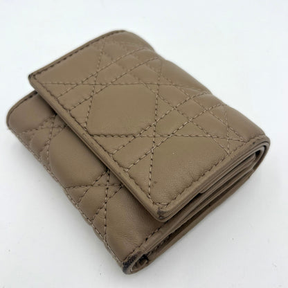 Christian Dior Lotus Trifold Wallet