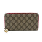 Gucci Pearl Zip Around Wallet GG Monogram