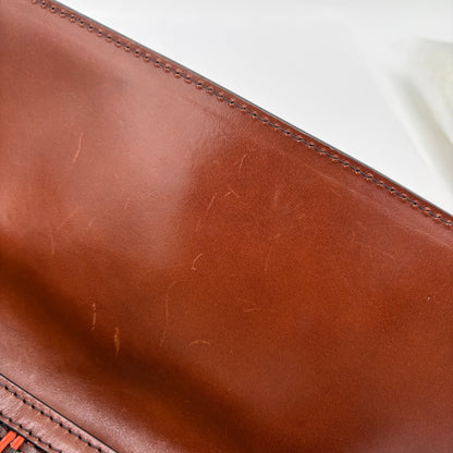 Burberry Prorsum Woven Margot Clutch