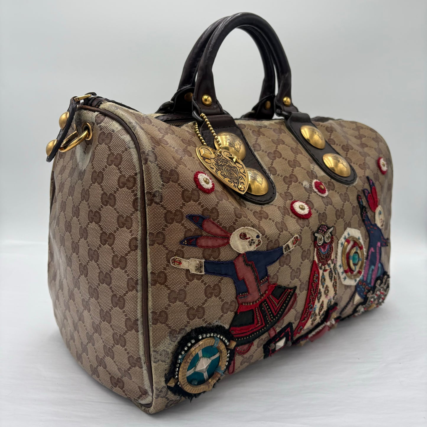 Gucci Babouska Fable Boston Bag