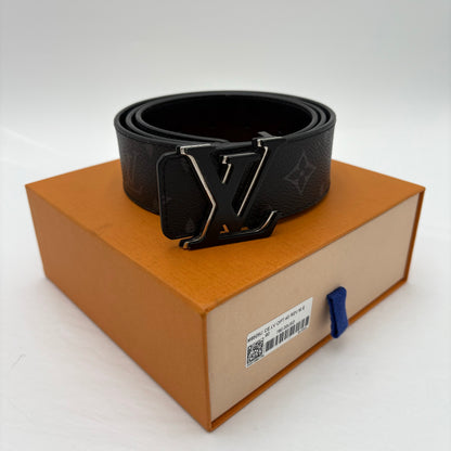 Louis Vuitton Initiales Matte Black Belt