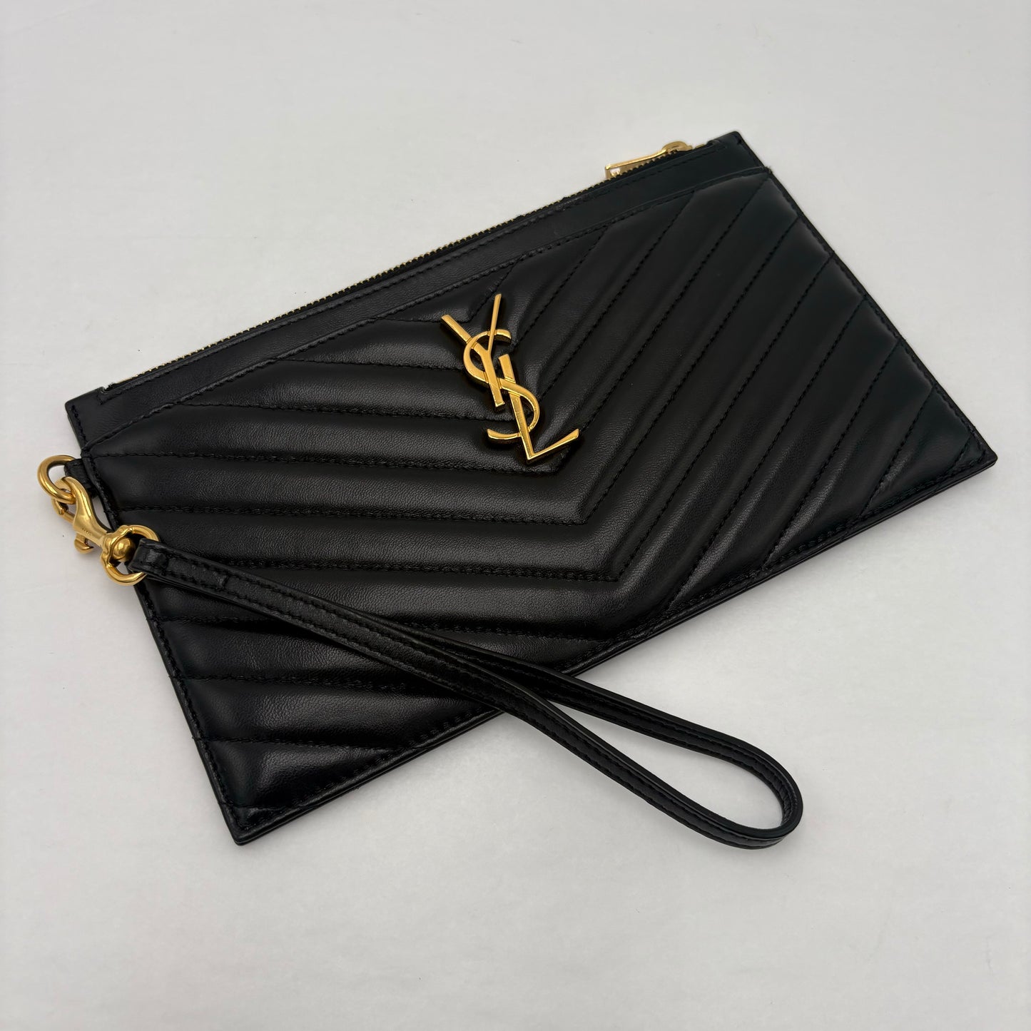 2023 Saint Laurent Leather Pouch