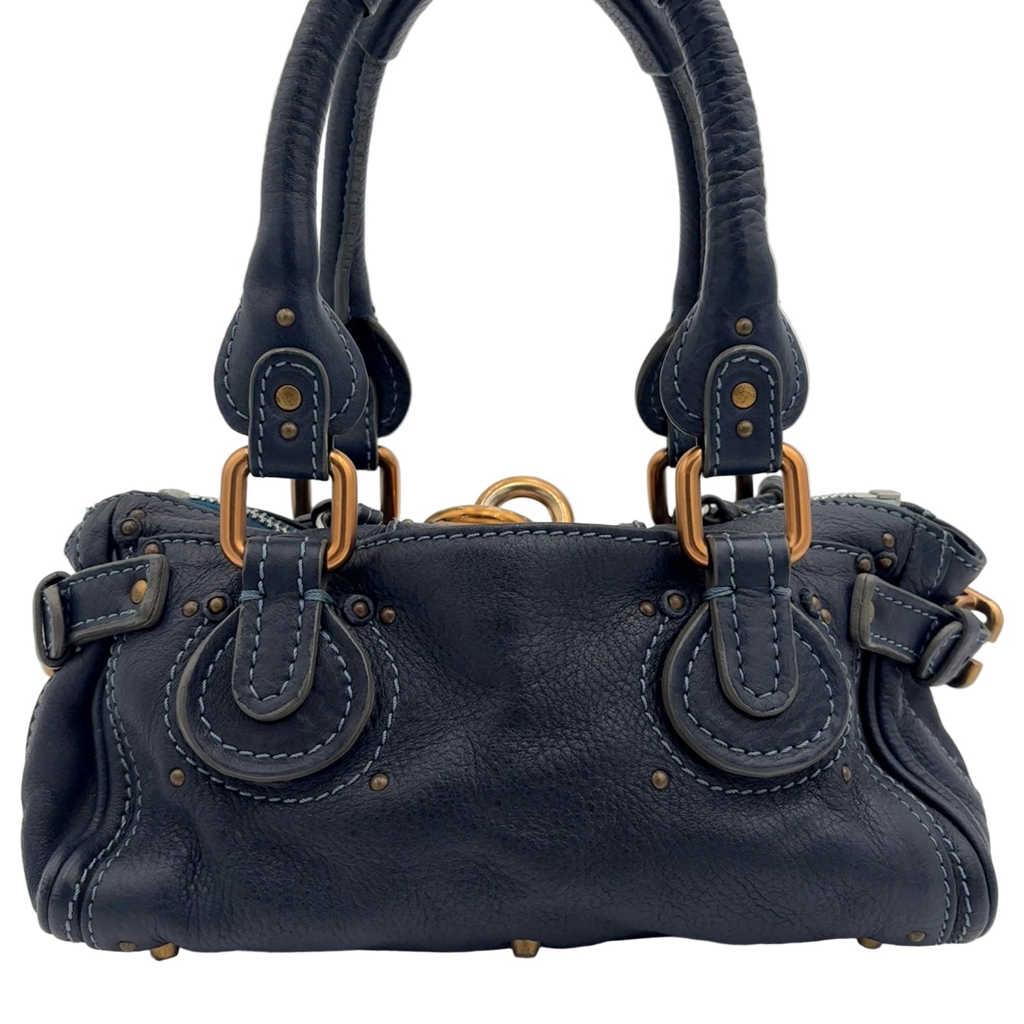 Chloe Paddington Leather Top Handle Handbag