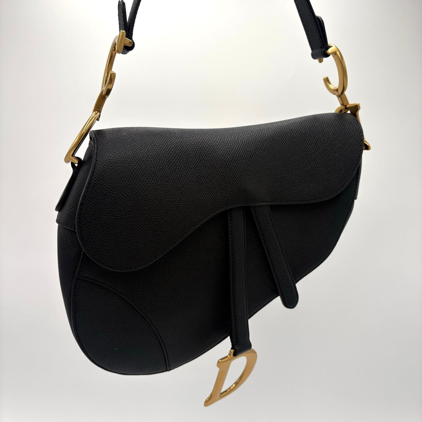 Christian Dior Saddle Bag W/ Strap