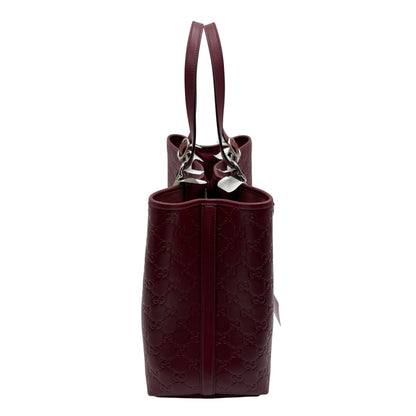 MIB Gucci GG Emblem Tote Guccissima