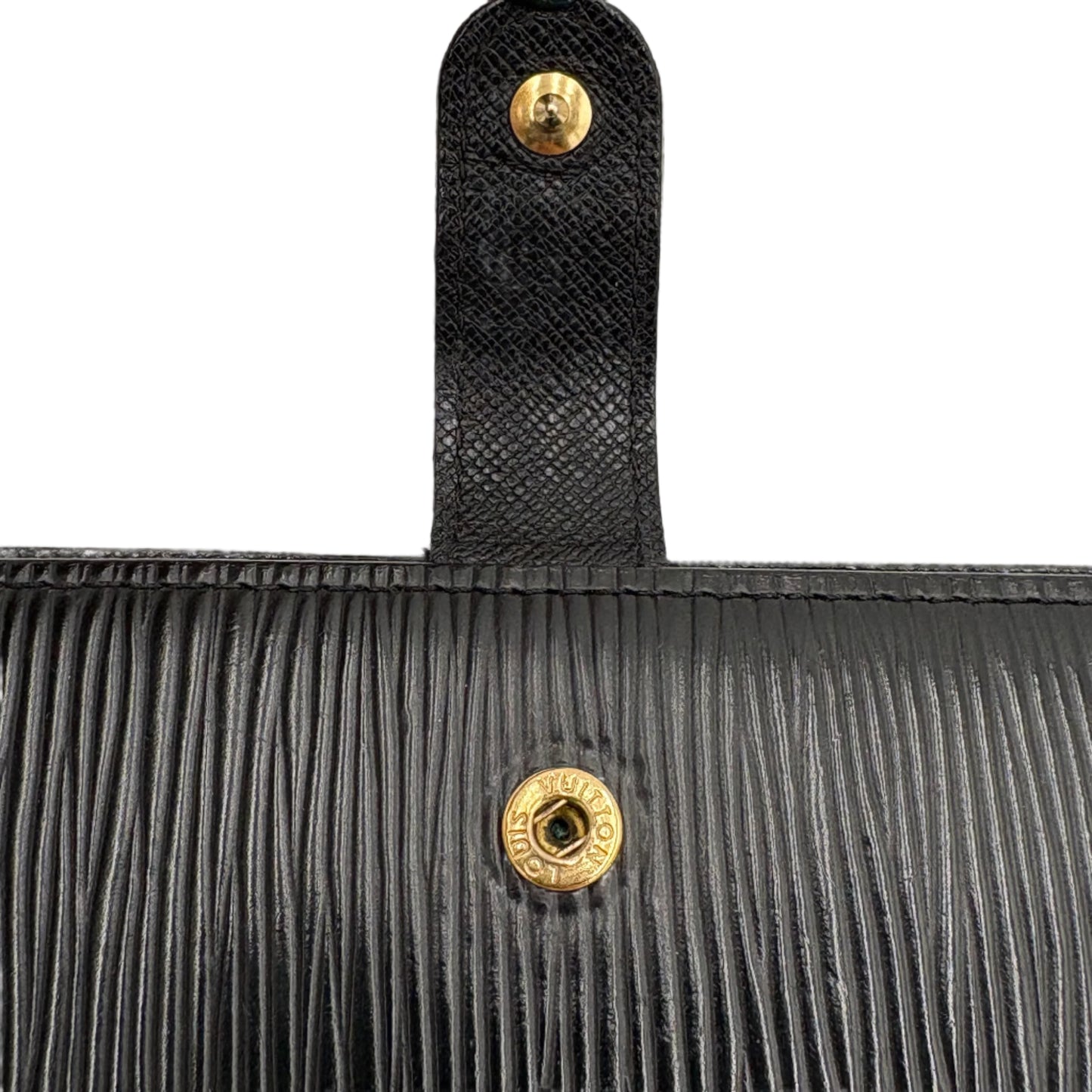 Louis Vuitton Black Epi Small Agenda