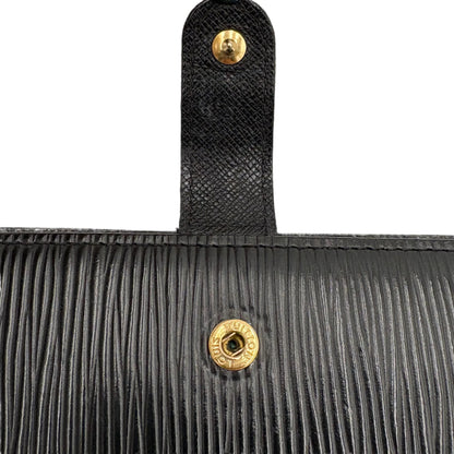Louis Vuitton Black Epi Small Agenda