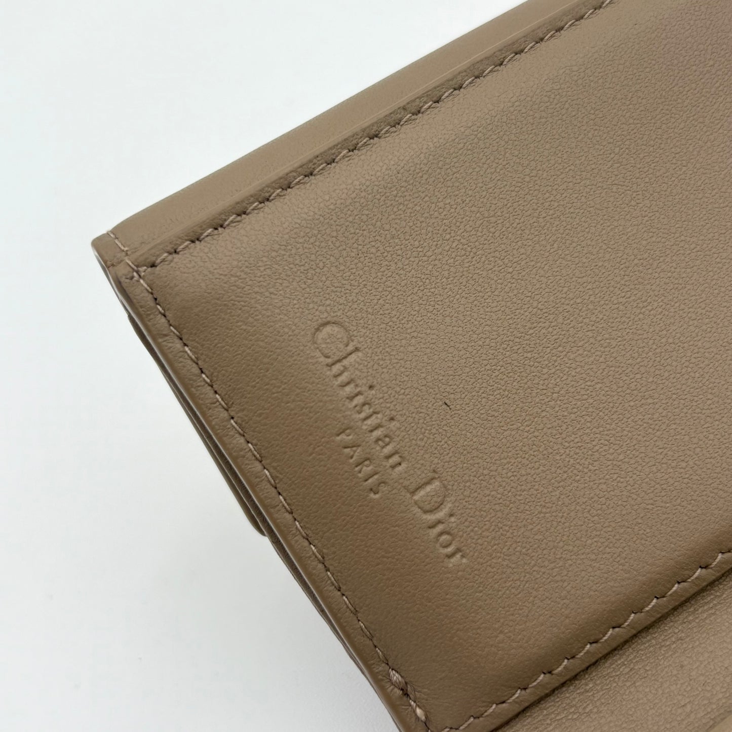 Christian Dior Lotus Trifold Wallet