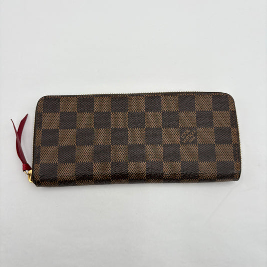 2019 Louis Vuitton Clemence Wallet Damier Ebene