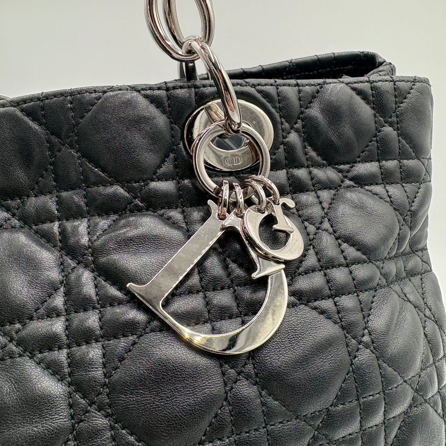 Christian Dior Cannage Lady Dior Soft Tote