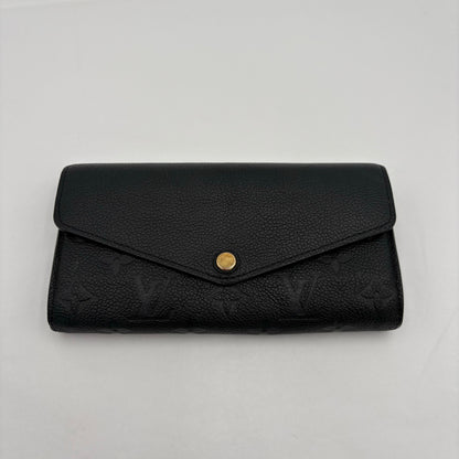 Chipped Louis Vuitton Sarah Wallet
