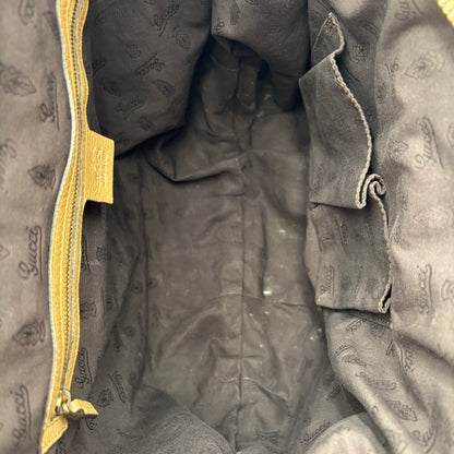 Gucci Jungle Pebbled Hobo Bag