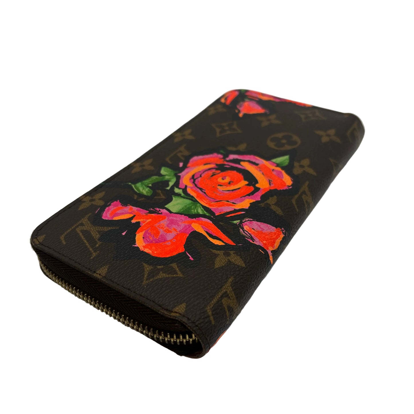 MINT Louis Vuitton Limited Edition Stephen Sprouse Roses Zippy Wallet