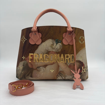 Louis Vuitton LIMITED Montaigne X Jeff Koons Fragonard Bag