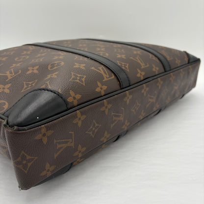 2011 Louis Vuitton Macassar Porte Documents Business Bag