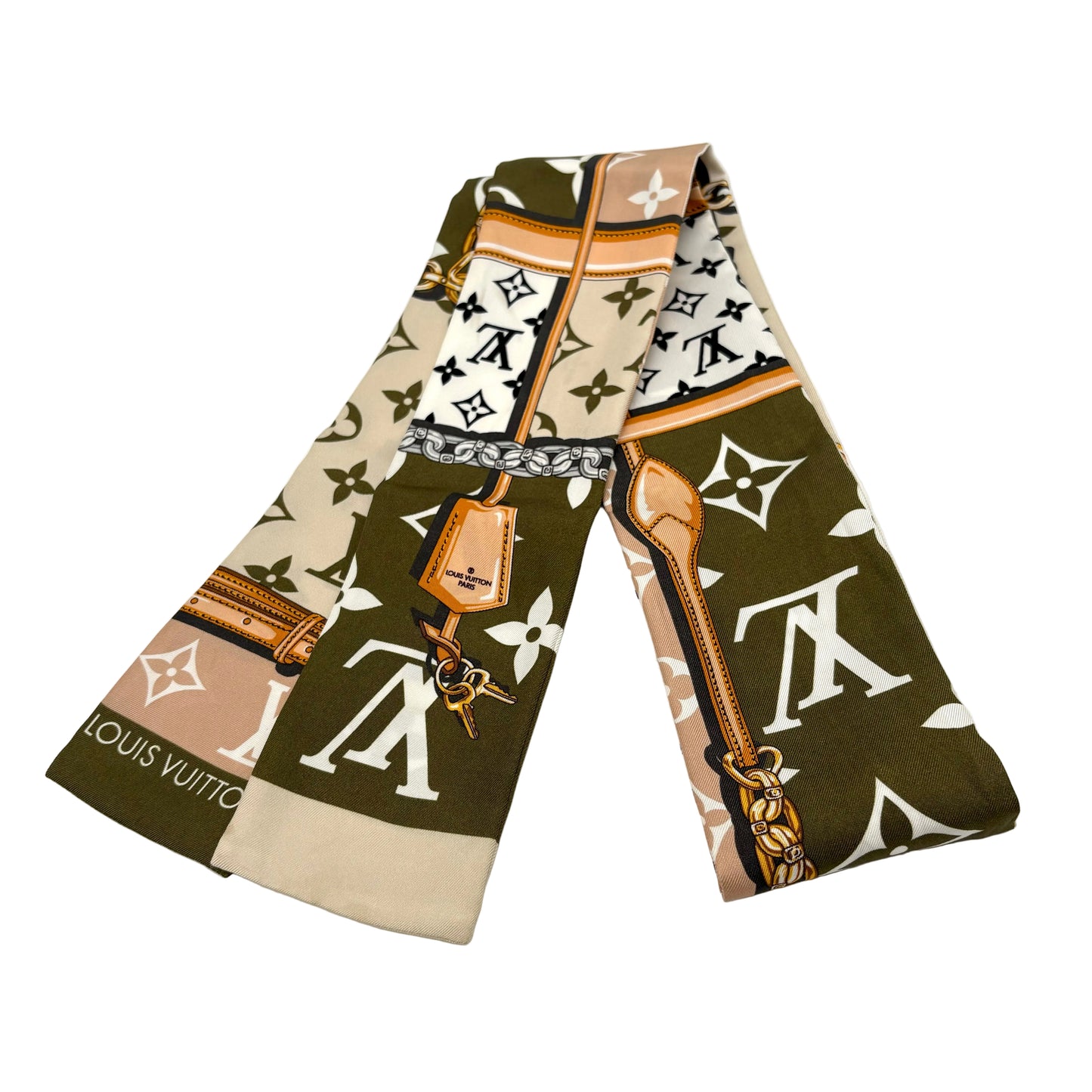 2019 Monogram Giant Bandeau Twilly Scarf