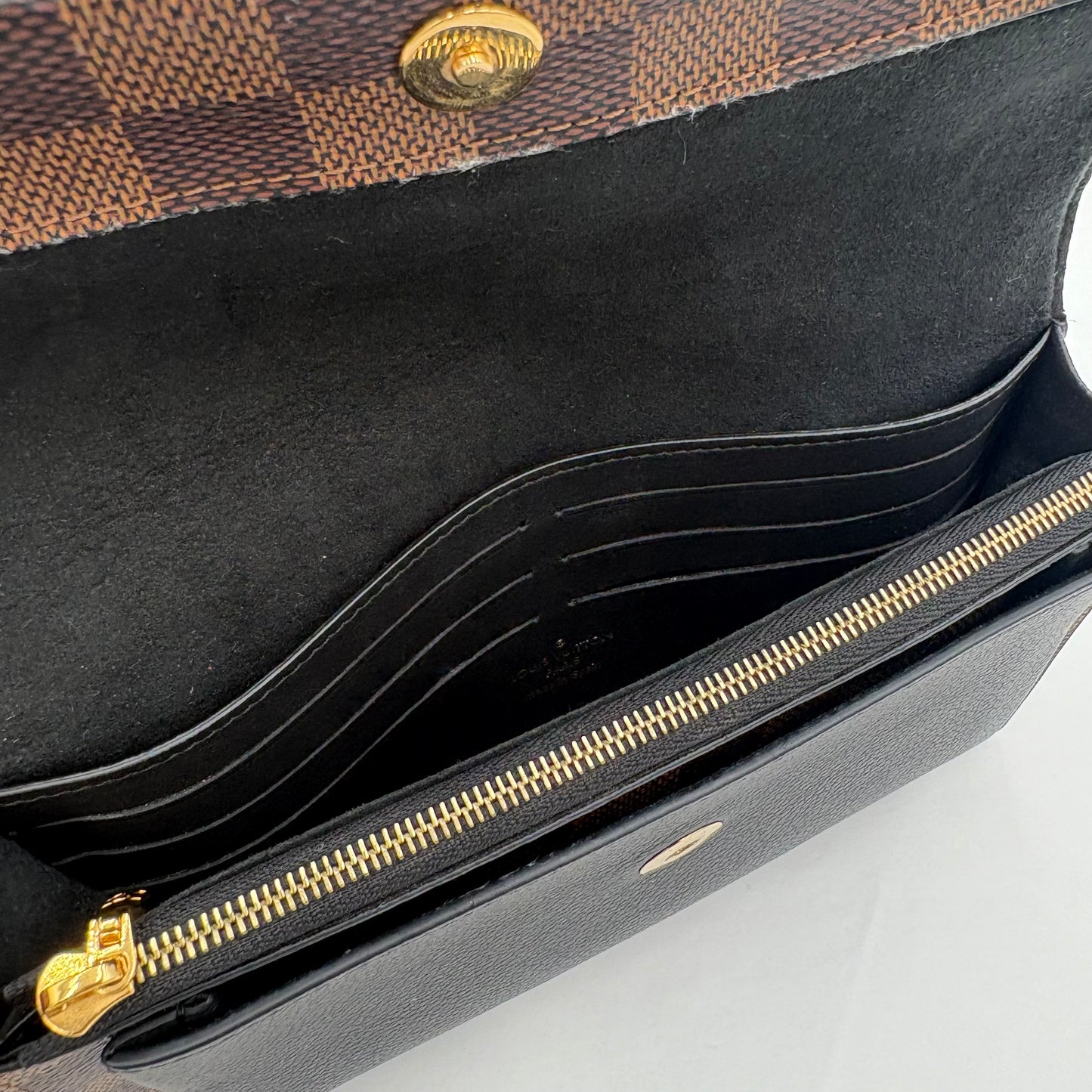 2020 Louis Vuitton  Vavin Wallet On Chain Damier Ebene
