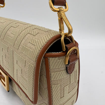 Fendi Raffia King Lucido Baguette