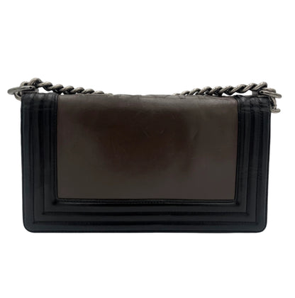 2011 Chanel Glazed Calfskin Boy Bag