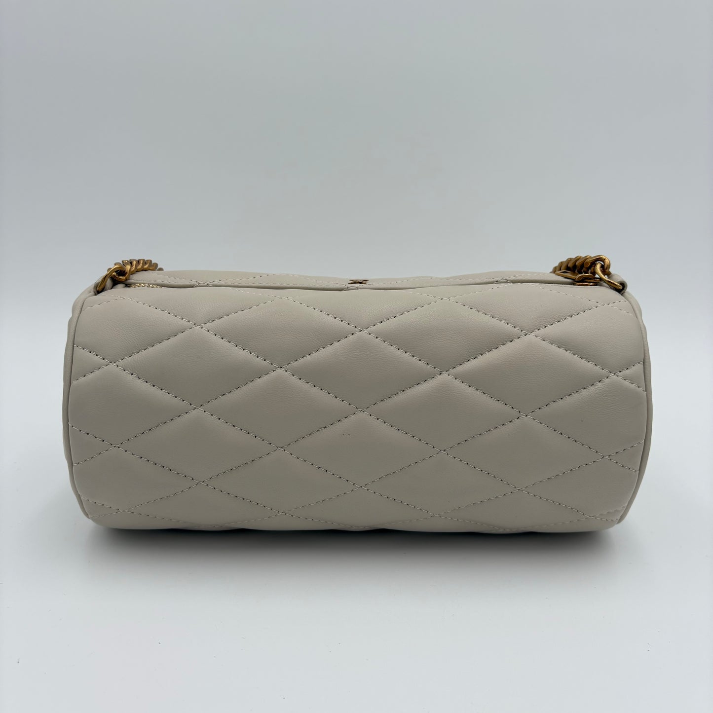 Saint Laurent Sade Tube Quilted Leather Bag
