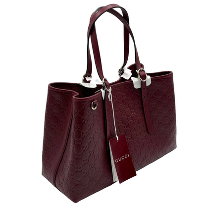 MIB Gucci GG Emblem Tote Guccissima
