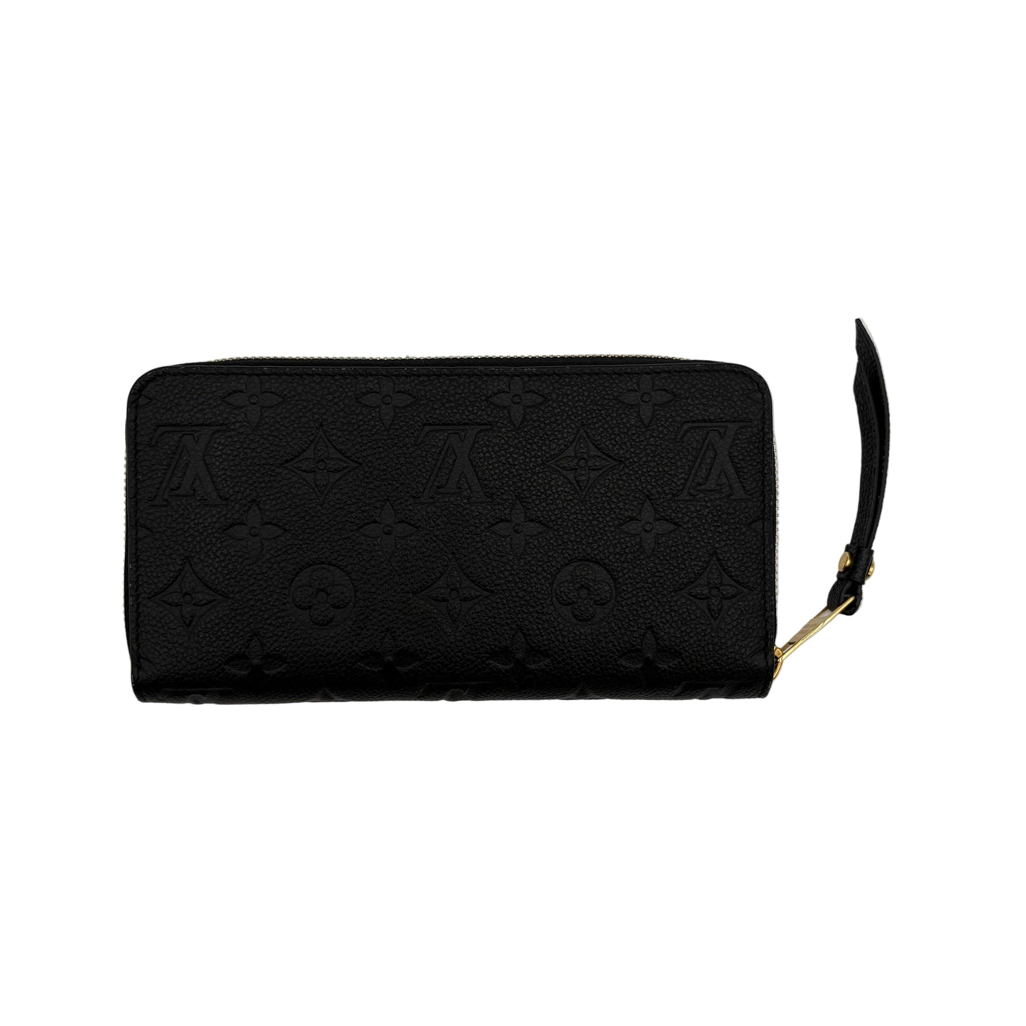 Chipped Louis Vuitton Empreinte Leather Zippy Wallet