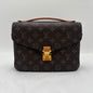 Chipped Louis Vuitton Pochette Metis Monogram