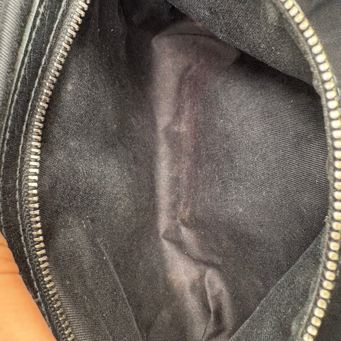 Gucci GG Bamboo Leather/Canvas Bullet Bag