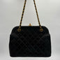 1996-1997 Chanel Lambskin Kisslock Tote