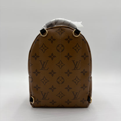 Chipped Louis Vuitton Reverse Monogram Palm Springs Backpack