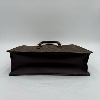 2001 Louis Vuitton Sac Plat Damier Ebene