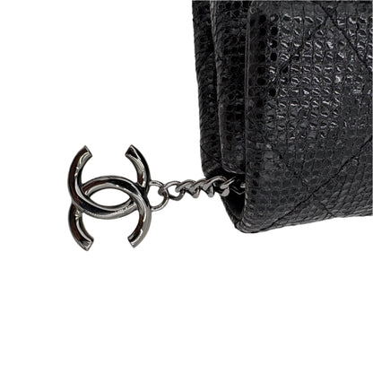 2015 Chanel Crossbody/Clutch-Black/Coated