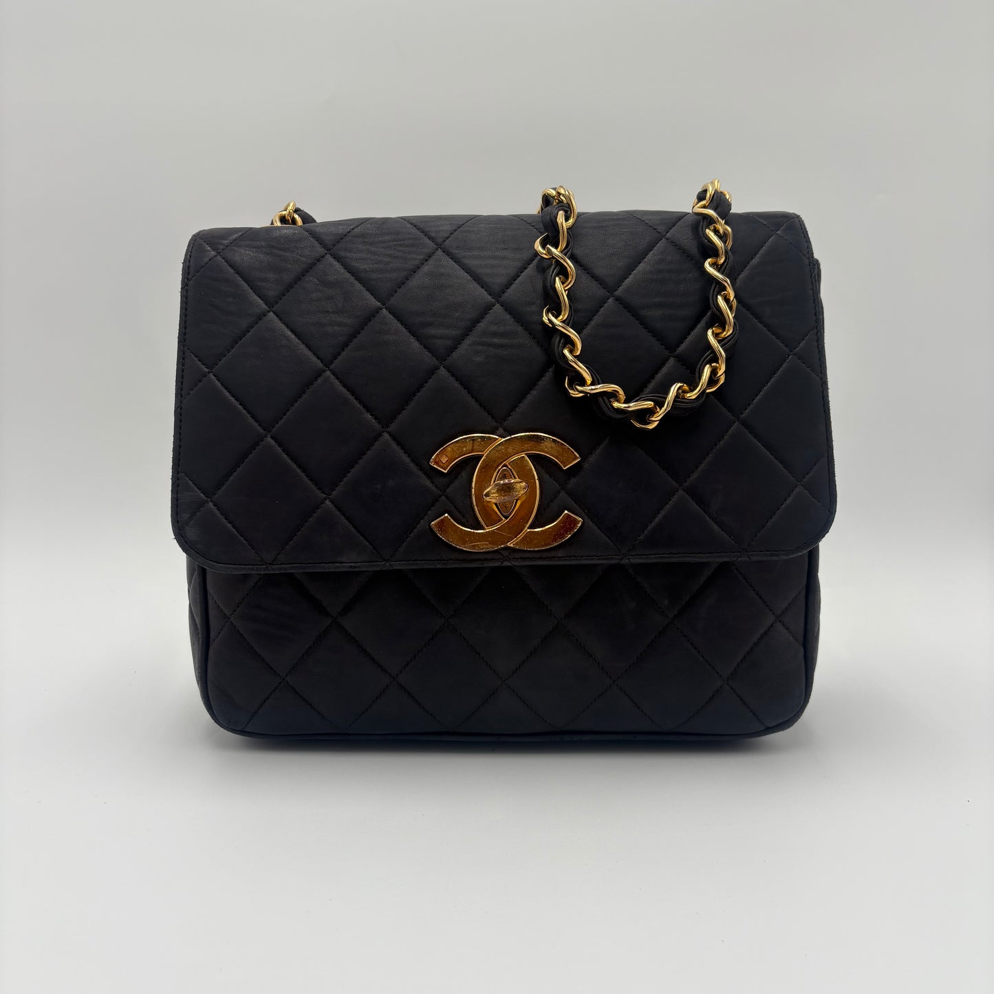 1994-96 Chanel Crossbody Square Single Flap