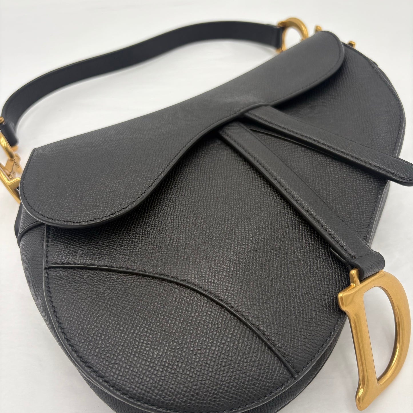 Christian Dior Saddle Bag W/ Strap