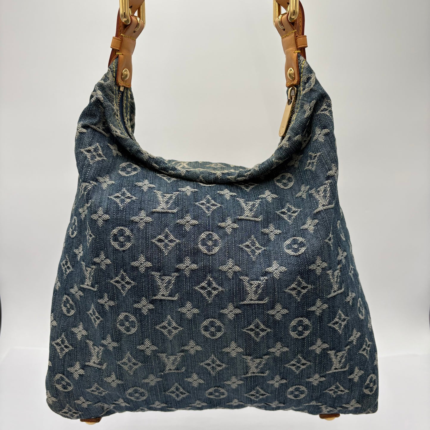 2006 Louis Vuitton Baggy Handbag Denim GM