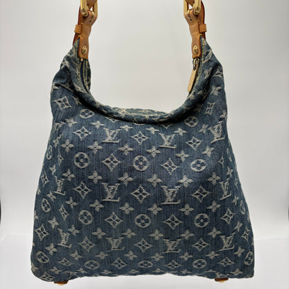 2006 Louis Vuitton Baggy Handbag Denim GM