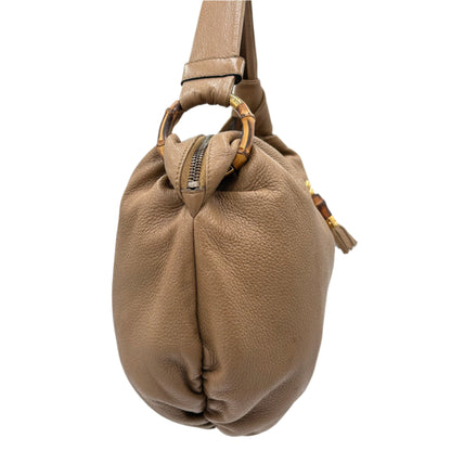 Gucci Jungle Pebbled Hobo Bag