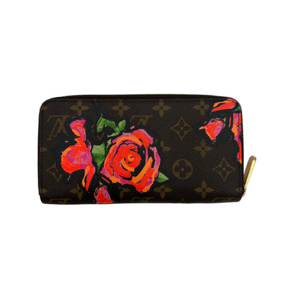 MINT Louis Vuitton Limited Edition Stephen Sprouse Roses Zippy Wallet